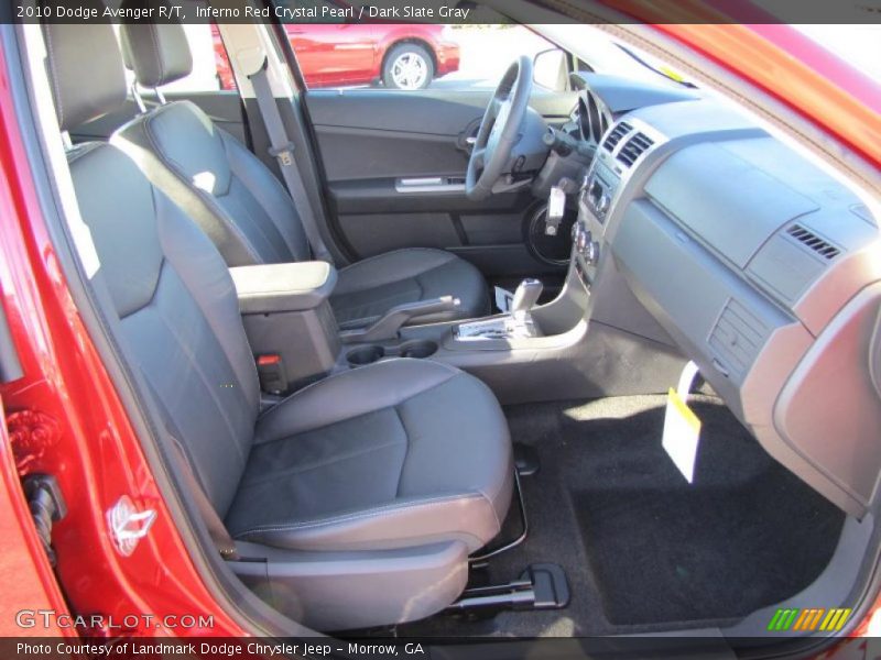 Inferno Red Crystal Pearl / Dark Slate Gray 2010 Dodge Avenger R/T