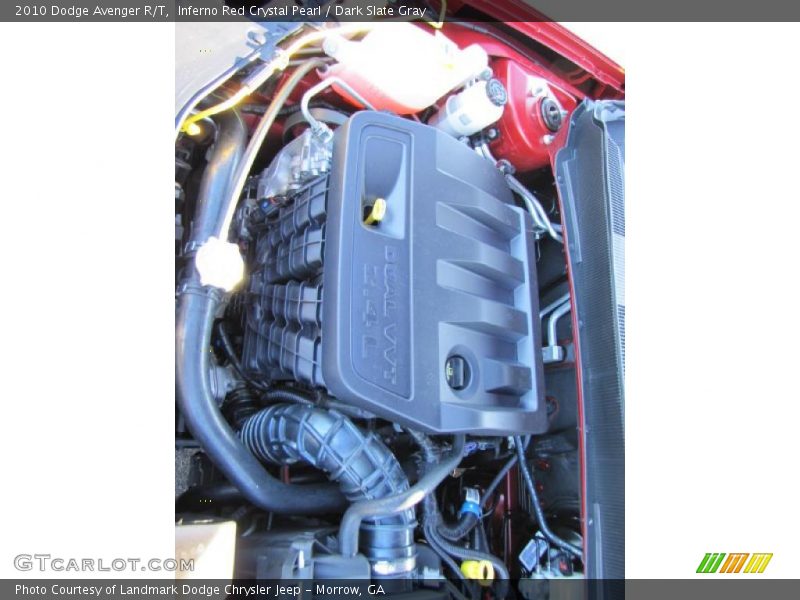 Inferno Red Crystal Pearl / Dark Slate Gray 2010 Dodge Avenger R/T