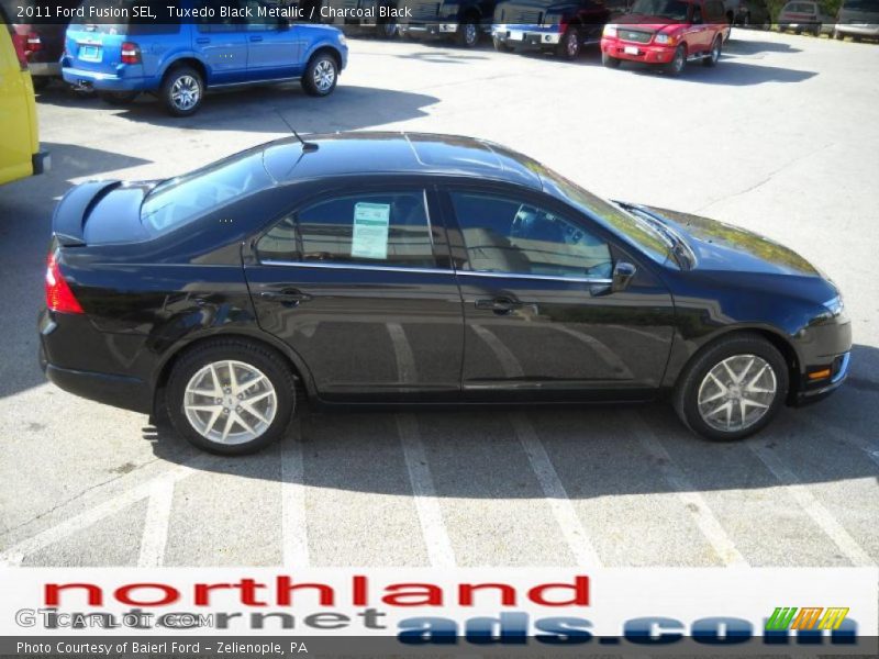 Tuxedo Black Metallic / Charcoal Black 2011 Ford Fusion SEL