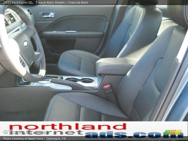Tuxedo Black Metallic / Charcoal Black 2011 Ford Fusion SEL