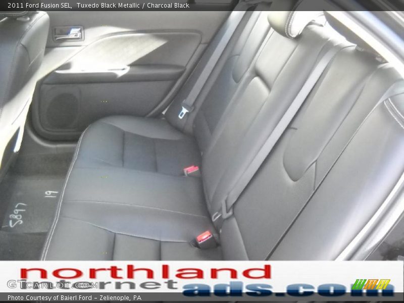 Tuxedo Black Metallic / Charcoal Black 2011 Ford Fusion SEL