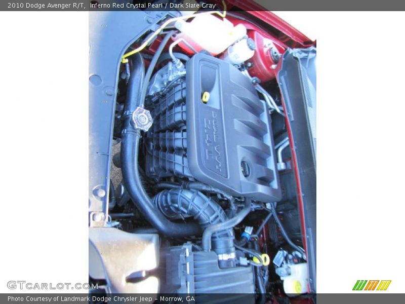 Inferno Red Crystal Pearl / Dark Slate Gray 2010 Dodge Avenger R/T