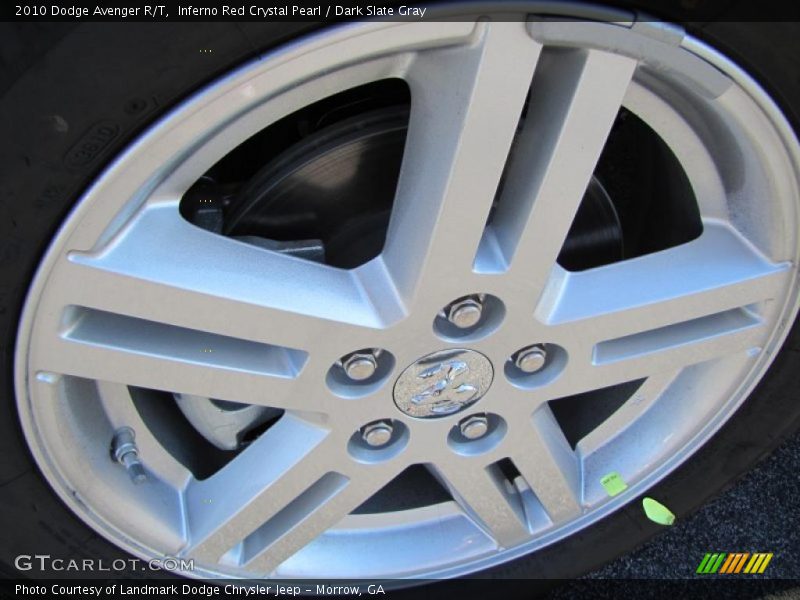 Inferno Red Crystal Pearl / Dark Slate Gray 2010 Dodge Avenger R/T