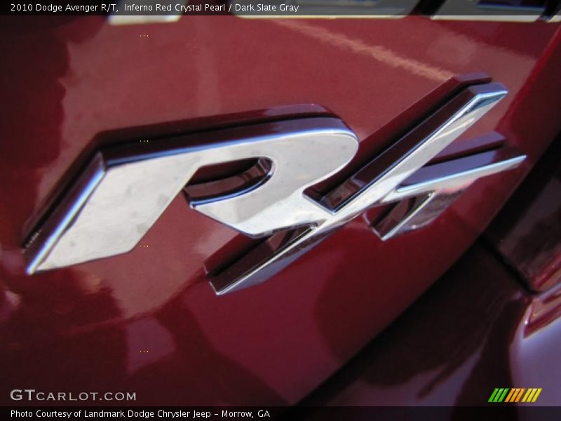 Inferno Red Crystal Pearl / Dark Slate Gray 2010 Dodge Avenger R/T