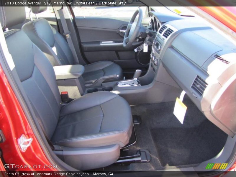 Inferno Red Crystal Pearl / Dark Slate Gray 2010 Dodge Avenger R/T