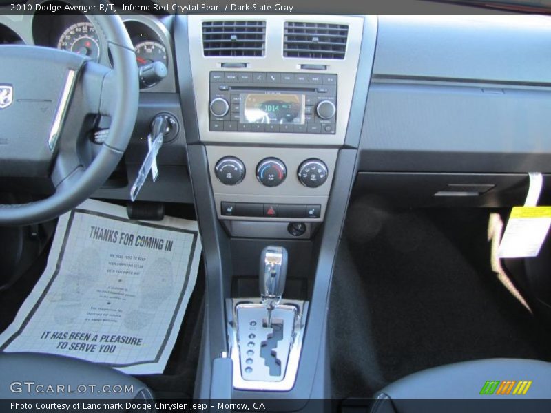 Inferno Red Crystal Pearl / Dark Slate Gray 2010 Dodge Avenger R/T