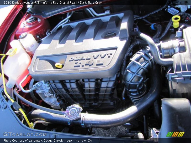 Inferno Red Crystal Pearl / Dark Slate Gray 2010 Dodge Avenger R/T