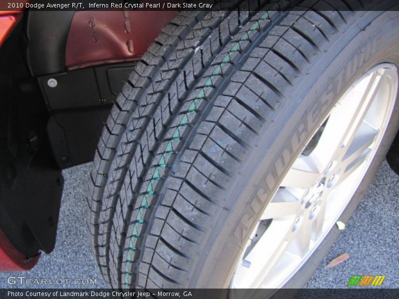 Inferno Red Crystal Pearl / Dark Slate Gray 2010 Dodge Avenger R/T