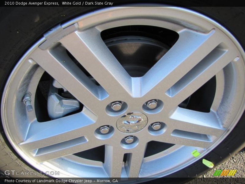 White Gold / Dark Slate Gray 2010 Dodge Avenger Express