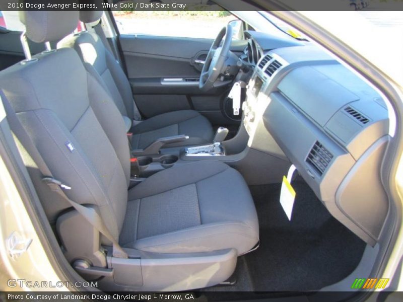 White Gold / Dark Slate Gray 2010 Dodge Avenger Express