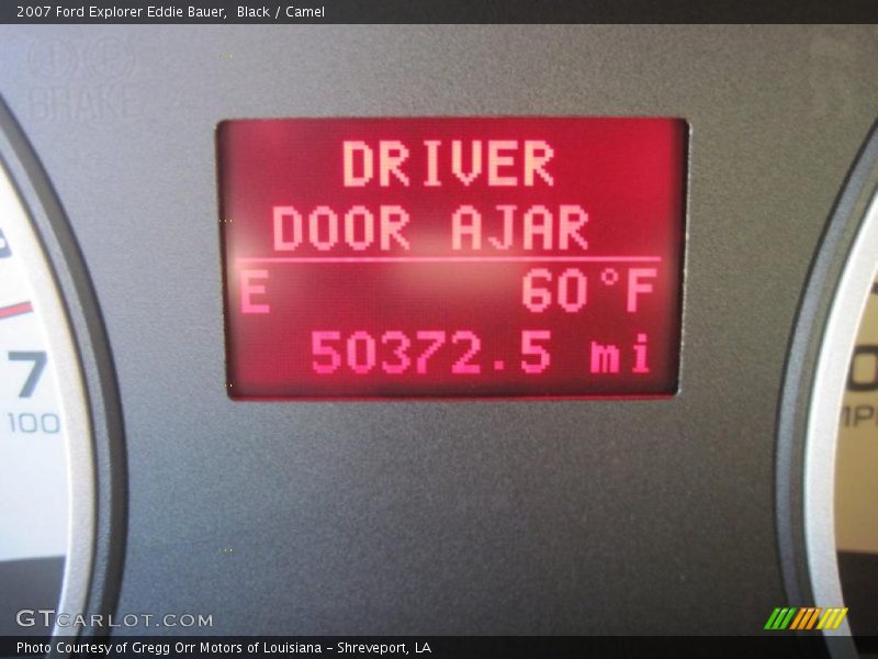 Black / Camel 2007 Ford Explorer Eddie Bauer