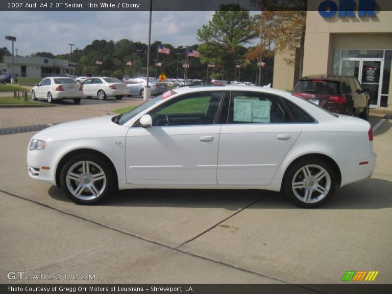 Ibis White / Ebony 2007 Audi A4 2.0T Sedan