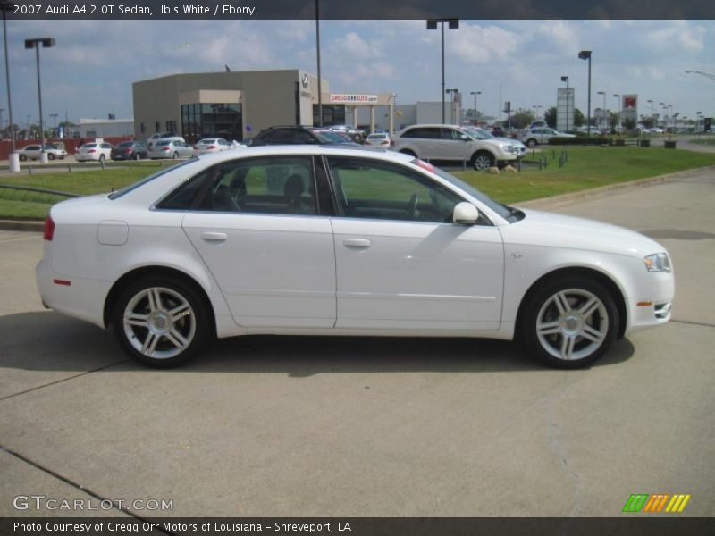 Ibis White / Ebony 2007 Audi A4 2.0T Sedan