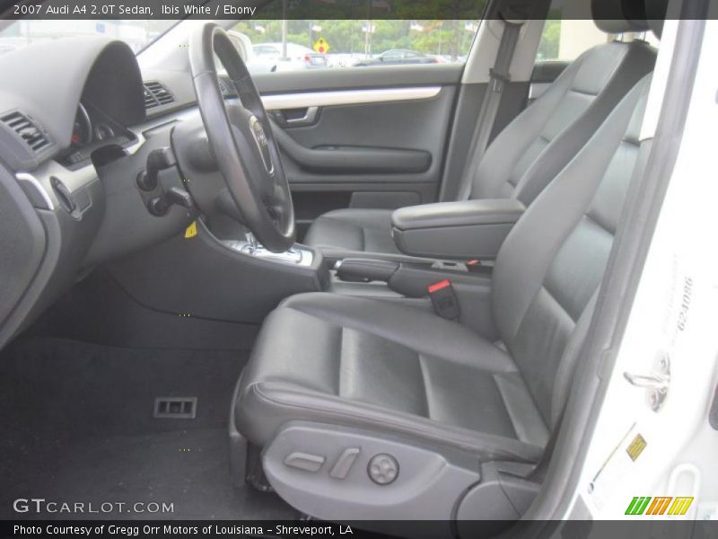 Ibis White / Ebony 2007 Audi A4 2.0T Sedan
