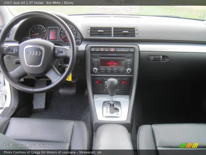 Ibis White / Ebony 2007 Audi A4 2.0T Sedan