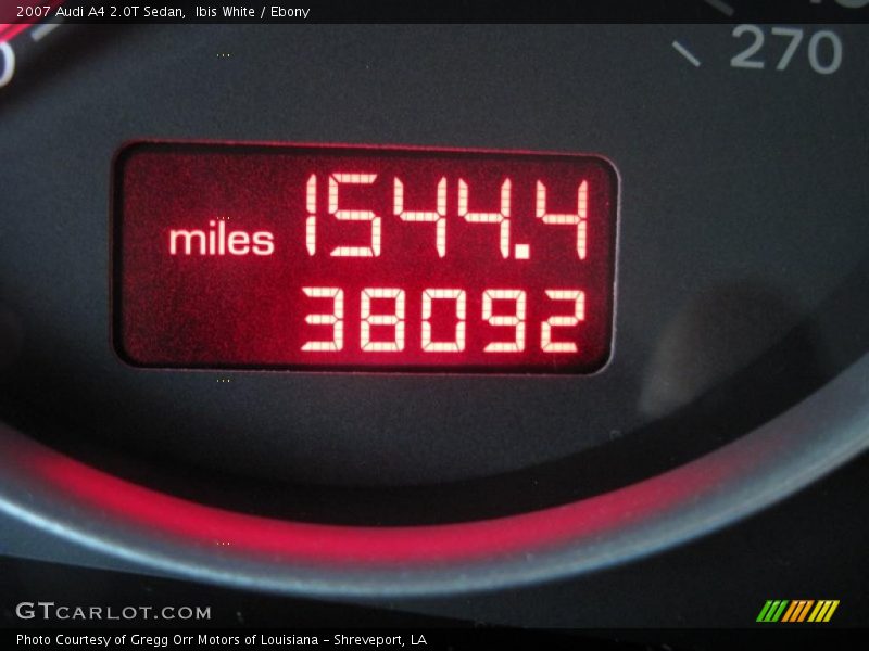 Ibis White / Ebony 2007 Audi A4 2.0T Sedan