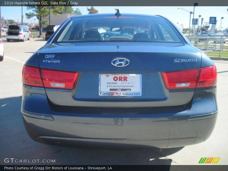 Slate Blue / Gray 2010 Hyundai Sonata GLS