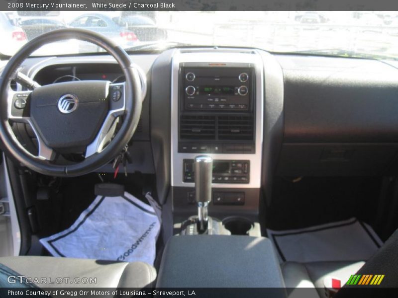 White Suede / Charcoal Black 2008 Mercury Mountaineer