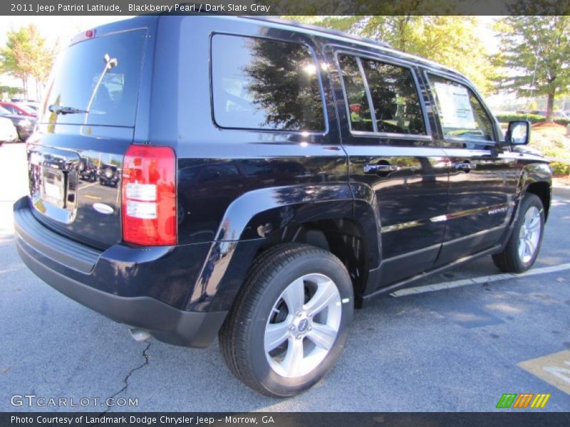 Blackberry Pearl / Dark Slate Gray 2011 Jeep Patriot Latitude
