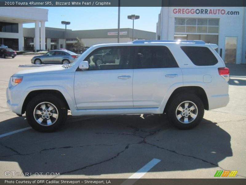 Blizzard White Pearl / Graphite 2010 Toyota 4Runner SR5