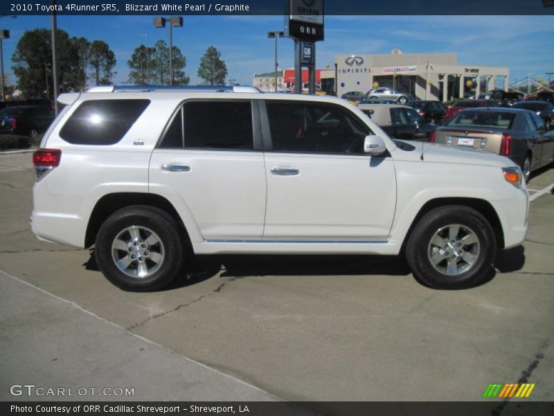 Blizzard White Pearl / Graphite 2010 Toyota 4Runner SR5