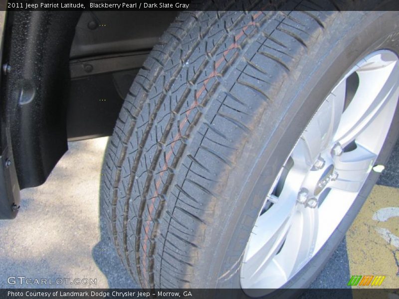 Blackberry Pearl / Dark Slate Gray 2011 Jeep Patriot Latitude