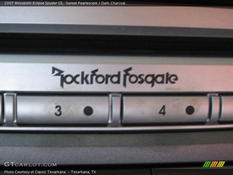 Sunset Pearlescent / Dark Charcoal 2007 Mitsubishi Eclipse Spyder GS