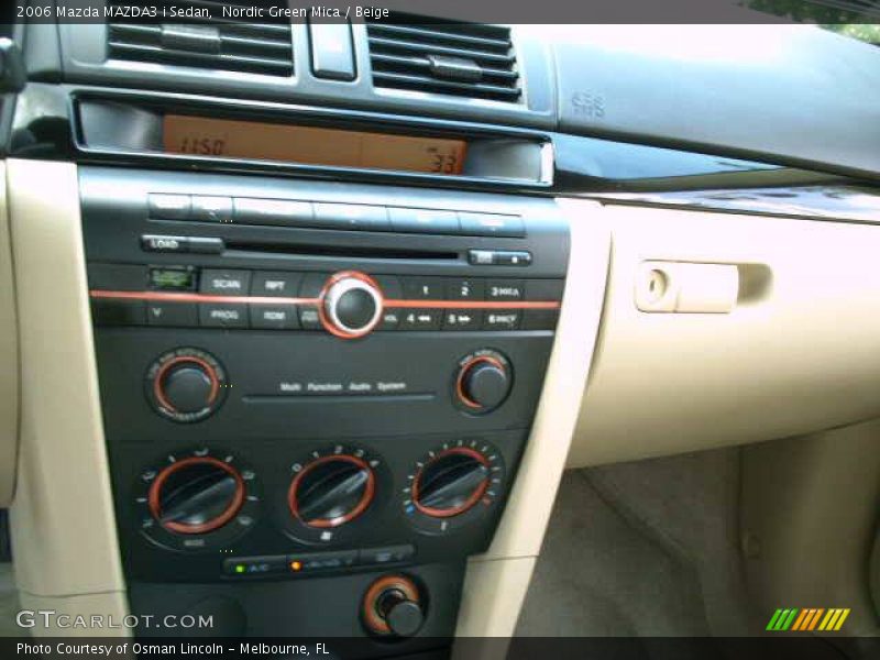 Nordic Green Mica / Beige 2006 Mazda MAZDA3 i Sedan