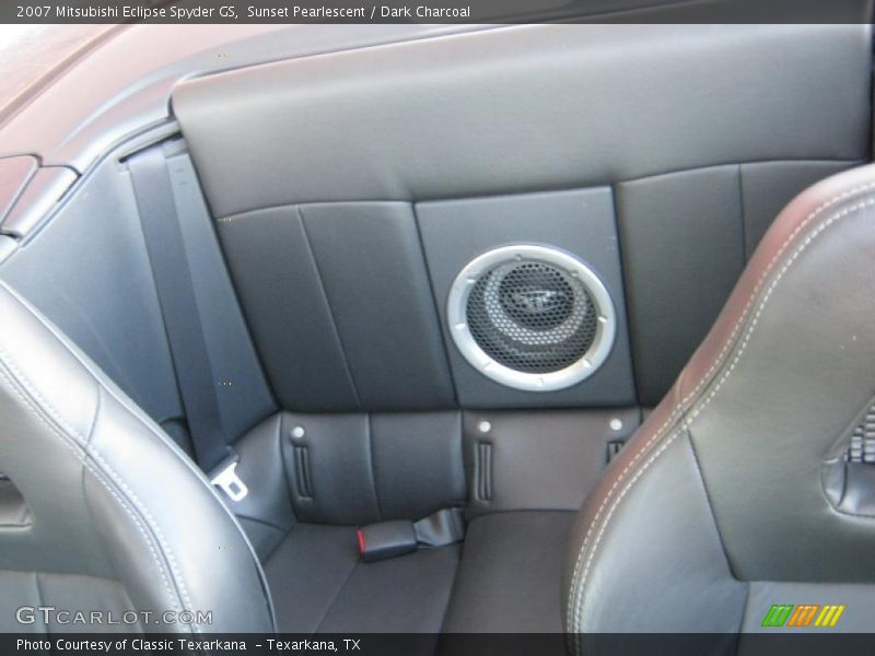  2007 Eclipse Spyder GS Dark Charcoal Interior
