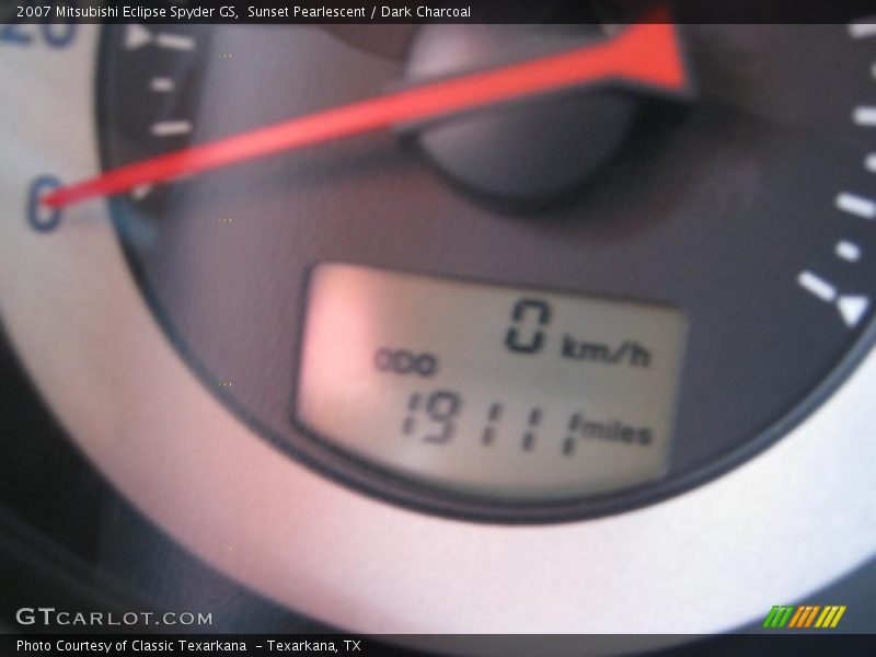 Sunset Pearlescent / Dark Charcoal 2007 Mitsubishi Eclipse Spyder GS
