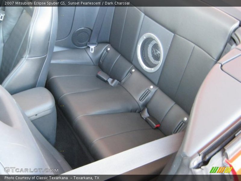  2007 Eclipse Spyder GS Dark Charcoal Interior