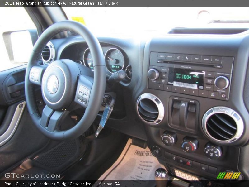 Controls of 2011 Wrangler Rubicon 4x4