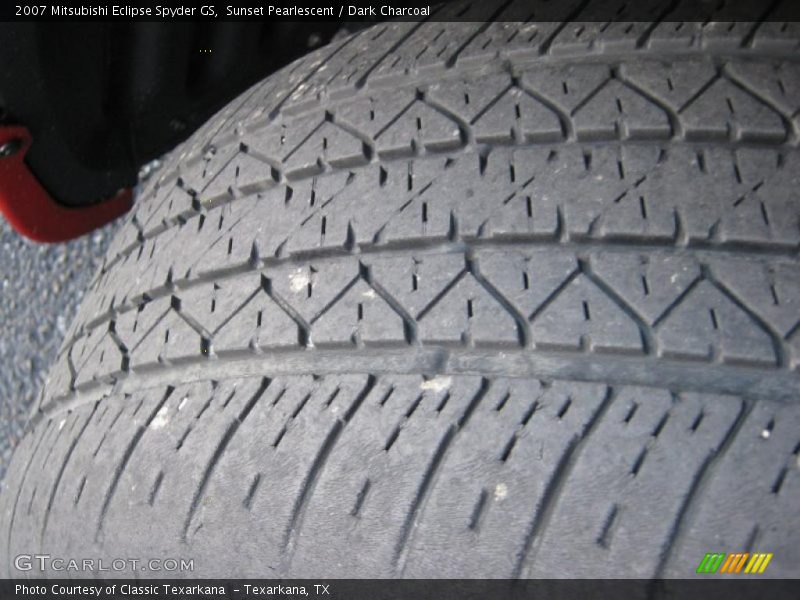 Sunset Pearlescent / Dark Charcoal 2007 Mitsubishi Eclipse Spyder GS