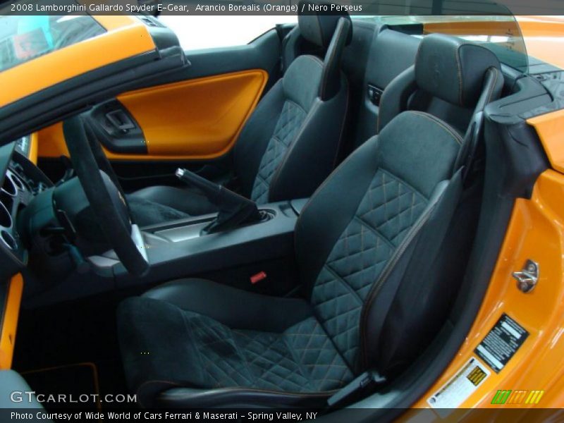  2008 Gallardo Spyder E-Gear Nero Perseus Interior