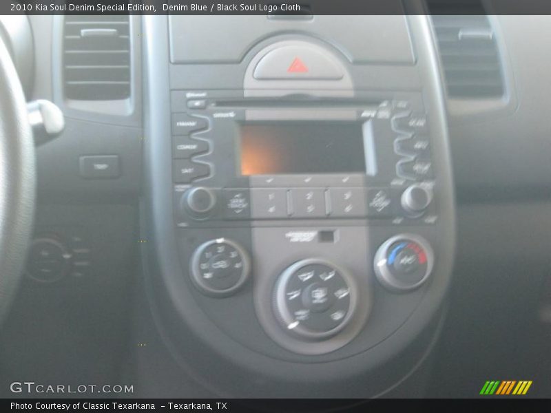 Denim Blue / Black Soul Logo Cloth 2010 Kia Soul Denim Special Edition