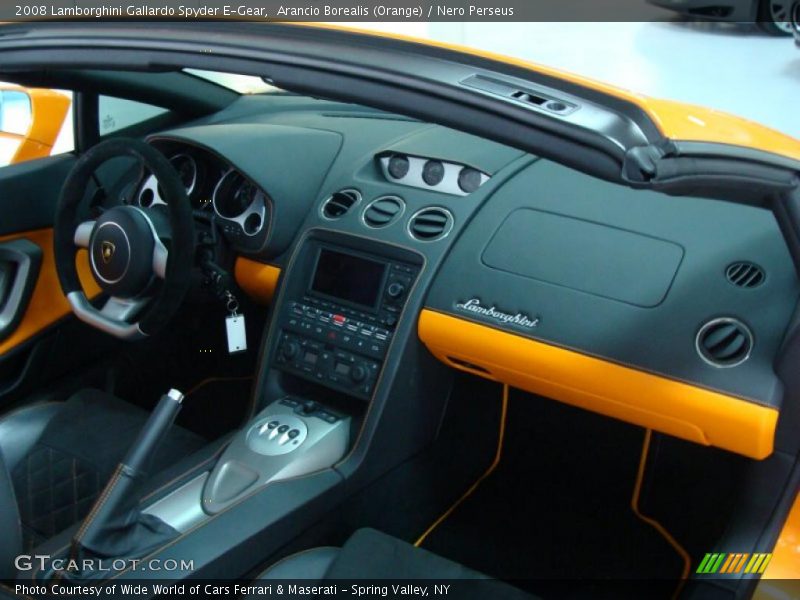  2008 Gallardo Spyder E-Gear Nero Perseus Interior