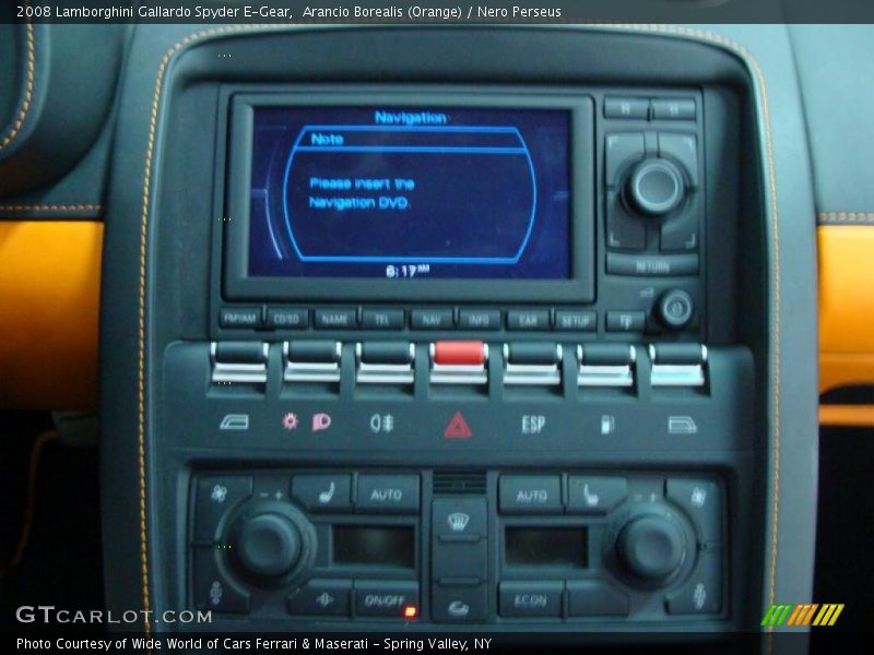  2008 Gallardo Spyder E-Gear Spyder E-Gear Gauges