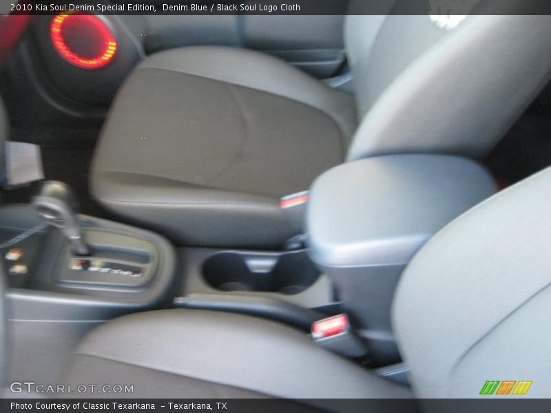 Denim Blue / Black Soul Logo Cloth 2010 Kia Soul Denim Special Edition