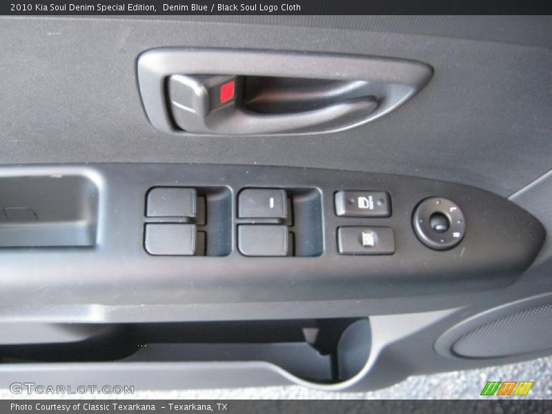 Denim Blue / Black Soul Logo Cloth 2010 Kia Soul Denim Special Edition