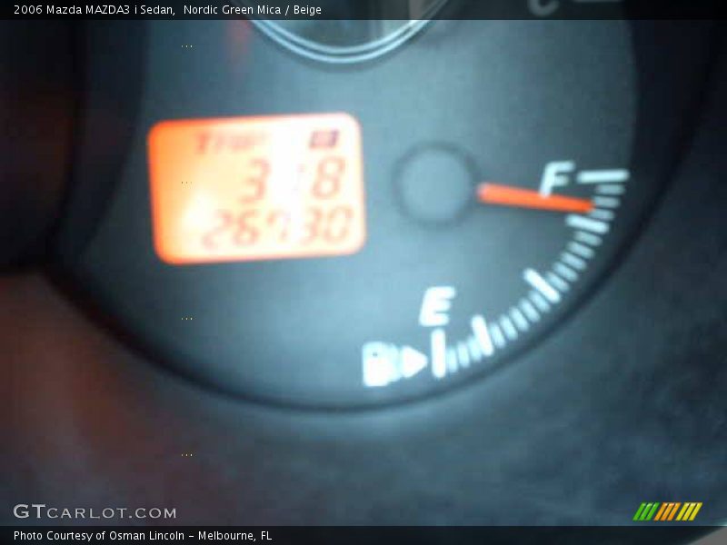 Nordic Green Mica / Beige 2006 Mazda MAZDA3 i Sedan