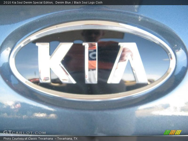 Denim Blue / Black Soul Logo Cloth 2010 Kia Soul Denim Special Edition