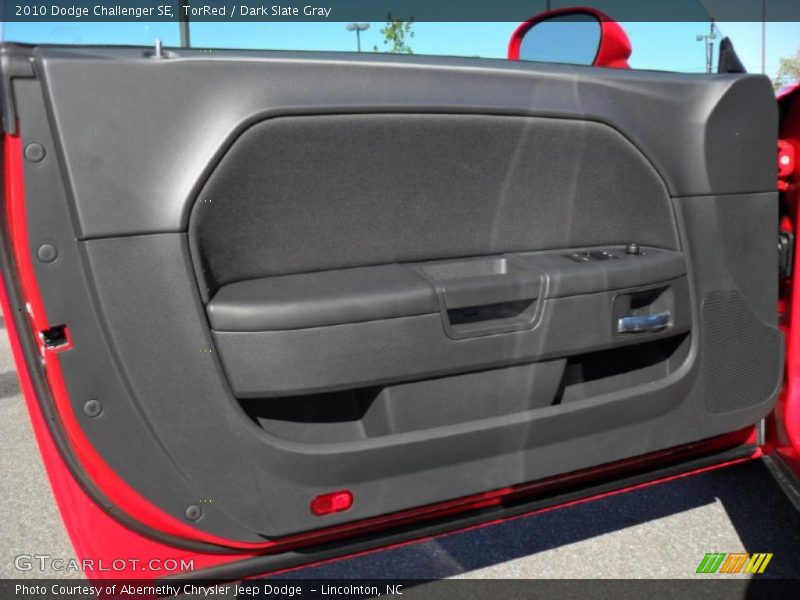 TorRed / Dark Slate Gray 2010 Dodge Challenger SE