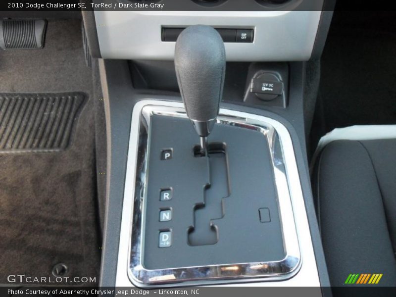 TorRed / Dark Slate Gray 2010 Dodge Challenger SE