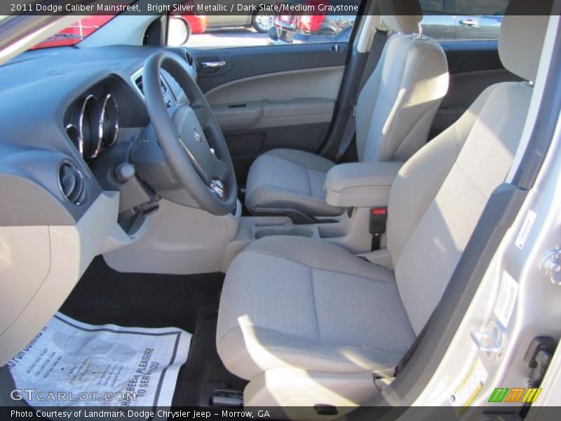  2011 Caliber Mainstreet Dark Slate/Medium Graystone Interior