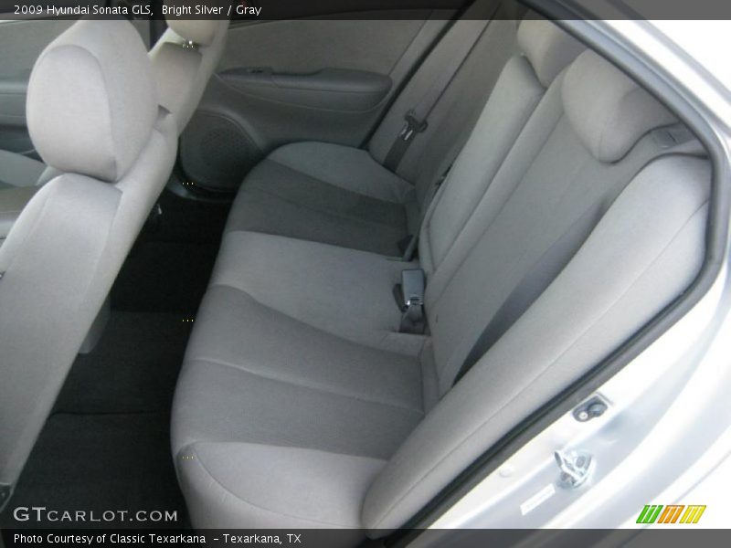 Bright Silver / Gray 2009 Hyundai Sonata GLS