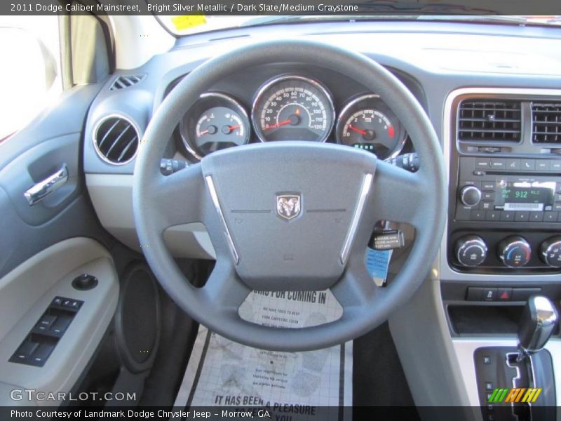  2011 Caliber Mainstreet Steering Wheel
