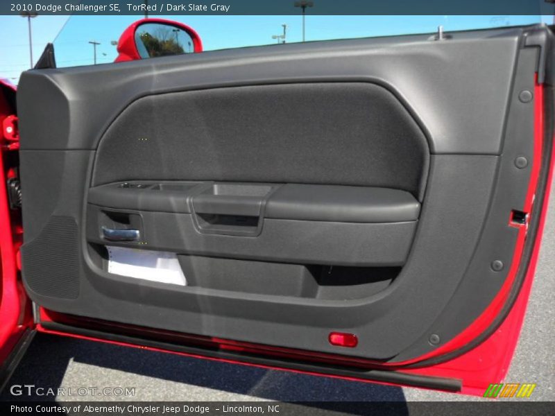TorRed / Dark Slate Gray 2010 Dodge Challenger SE
