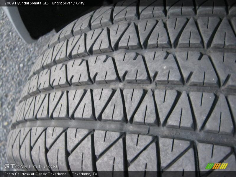 Bright Silver / Gray 2009 Hyundai Sonata GLS