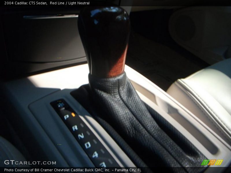 Red Line / Light Neutral 2004 Cadillac CTS Sedan