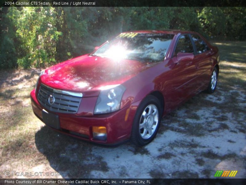 Red Line / Light Neutral 2004 Cadillac CTS Sedan